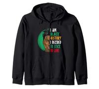 I Am Black History Mes afroafricano de la Historia Negra Sudadera con Capucha