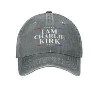 I Am Charlie Kirk Yo Soy Charlie Kirk (1) Gorra de béisbol Unisex Tipo Camionero para Hombre y Mujer