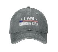 I Am Charlie Kirk Yo Soy Charlie Kirk (2) Gorra de béisbol Unisex Tipo Camionero para Hombre y Mujer