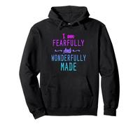 I Am Fearfully and Wonderfully Made, Versículos de la Biblia, Familia Sudadera con Capucha