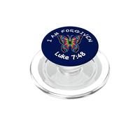 I Am Forgiven Lucas 7:48 Cita bíblica Dios perdona a Christian PopSockets PopGrip para MagSafe