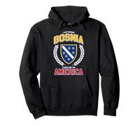 I Am from Bosnia Take Me America Bandera Bosnia BiH Sudadera con Capucha