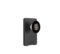 I Am Fueled by Happy Thoughts and Coffee Cafeína - PopSockets PopWallet para MagSafe