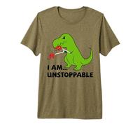 I Am imstoppable T-Rex Dinosaurio Camiseta Camiseta Premium