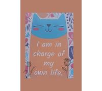I am in charge of my own life-LIned Notebook with hearts 6 x 9 100 pages