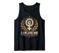 I Am Jane Doe Believe Women All of Us Are Movement Camiseta sin Mangas