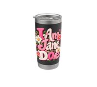 I Am Jane Doe | Stand with Women Support Movement Vaso térmico de acero inoxidable de doble pared