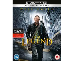 I Am Legend (4K UHD Blu-ray) Alice Braga Charlie Tahan Dash Mihok Will Smith