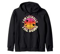 I Am Literally The Bomb Explosive Energy Vibes - Sudadera con Capucha