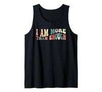 I Am More Than Enough Sarcastic Funny Motivational Men Women Camiseta sin Mangas