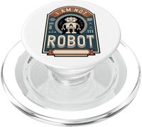 I Am Not A Robot Captcha Fun Computer Fun Nerd Funny PopSockets PopGrip para MagSafe