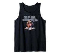 I Am Not Afraid. I Was Born To Do This. Cita de Juana de Arco Camiseta sin Mangas