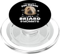 I Am Not Just A Dog Person Briard Mommy Dog Mom PopSockets PopGrip para MagSafe