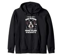 I Am Not Just A Dog Person French Bulldog Mommy Dog Mom Sudadera con Capucha