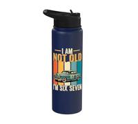 I Am Not Old I'm Six Seven Funny Meme 67 Cumpleaños Stainless Steel Insulated Water Bottle