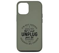 I Am Not Saying I Hate You Funny Sarcastic Mad Quote Saying Carcasa para iPhone 12/12 Pro