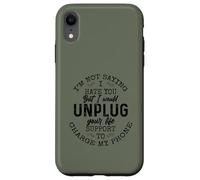 I Am Not Saying I Hate You Funny Sarcastic Mad Quote Saying Carcasa para iPhone XR
