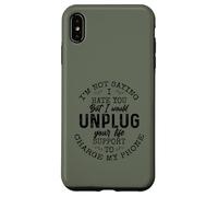 I Am Not Saying I Hate You Funny Sarcastic Mad Quote Saying Carcasa para iPhone XS MAX