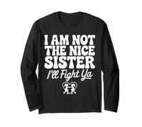 I Am Not The Nice Sister I'll Fight Ya Manga Larga