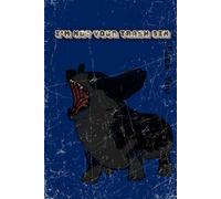 I Am Not Your Trash Bin - Dog Lover Notebook - A5 Grid: Adorable Graph Squared Notebook for Stupid People to be reminded of