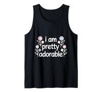 I Am Pretty Adorable Linda Personalidad Segura - Camiseta sin Mangas