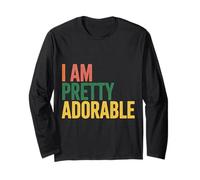 I Am Pretty Adorable Linda Personalidad Segura - Manga Larga