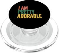 I Am Pretty Adorable Linda Personalidad Segura - PopSockets PopGrip para MagSafe