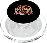 I Am Pretty Adorable Linda Personalidad Segura |- PopSockets PopGrip para MagSafe