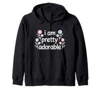 I Am Pretty Adorable Linda Personalidad Segura - Sudadera con Capucha