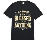 I Am Smart Blessed Can Do Anything Afirmation Classic Bold Comfort Colors Adult Heavyweight T-Shirt