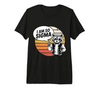 I Am So Sigma Mentalidad Meme Tendencia Viral Camiseta Premium