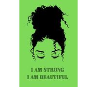 I am Strong - Green Messy Bun