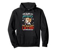 I Am Telling You I'm Not A Beagle Dog Mom Funny Puppy Lovers Sudadera con Capucha