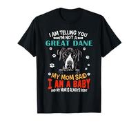 I Am Telling You I'm Not A Great Dane Dog Mom Puppy Lovers Camiseta
