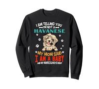 I Am Telling You I'm Not A Havanese Dog Mom Puppy Lovers Sudadera