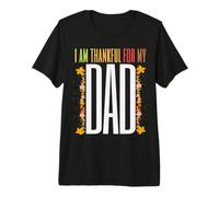 I Am Thankful For My Dad Daddy'S Girl Hombres Mujeres Padre Niñas Camiseta Premium