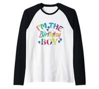 I Am The Birthday Boy Kids Matching Family Cool Graphic Art Camiseta Manga Raglan