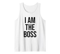 I Am The Boss Women Big Sister Im Not Bossy Im The Boss Mom Camiseta sin Mangas
