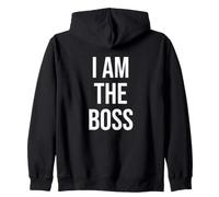 I Am The Boss Women Big Sister Im Not Bossy Im The Boss Mom Sudadera con Capucha