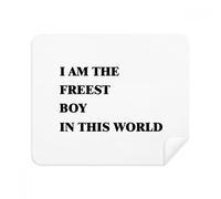 I Am The Freest Boy - Limpiador de pantalla para gafas (2 piezas)