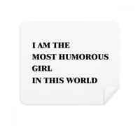 I Am The Humorous Girl - Limpiador de pantalla para gafas (2 piezas)