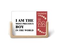 I Am The Precious Boy Art Deco Fashion 2022 Calendario de escritorio planificador de 12 meses