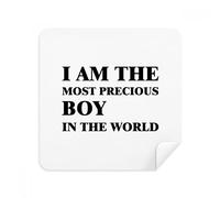 I Am The Precious Boy Gafas Limpieza de gamuza Limpiador de pantalla de gamuza de gamuza 2 piezas