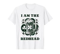 I Am The Redhead Funny St. Patrick's Camiseta