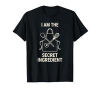 I Am The Secret Ingredient Minimalista Cocina Cocina Humor Camiseta
