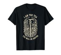 I Am The Tea You Will Be Have Sarcastic British Teapot Camiseta gráfica económica