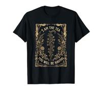 I Am The Tea You Will Be Have Vintage Botanical Serpent Camiseta gráfica económica