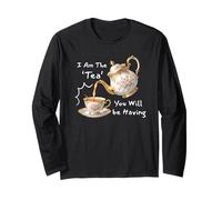 I Am The Tea You Will Be Having Funny Quote Sarcastic Manga Larga