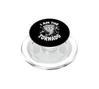 I Am The Tornado Meteorología PopSockets PopGrip para MagSafe