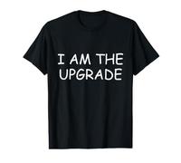 I Am The Upgrade Divorcio Divertido Sarcástico Individual Camiseta gráfica económica